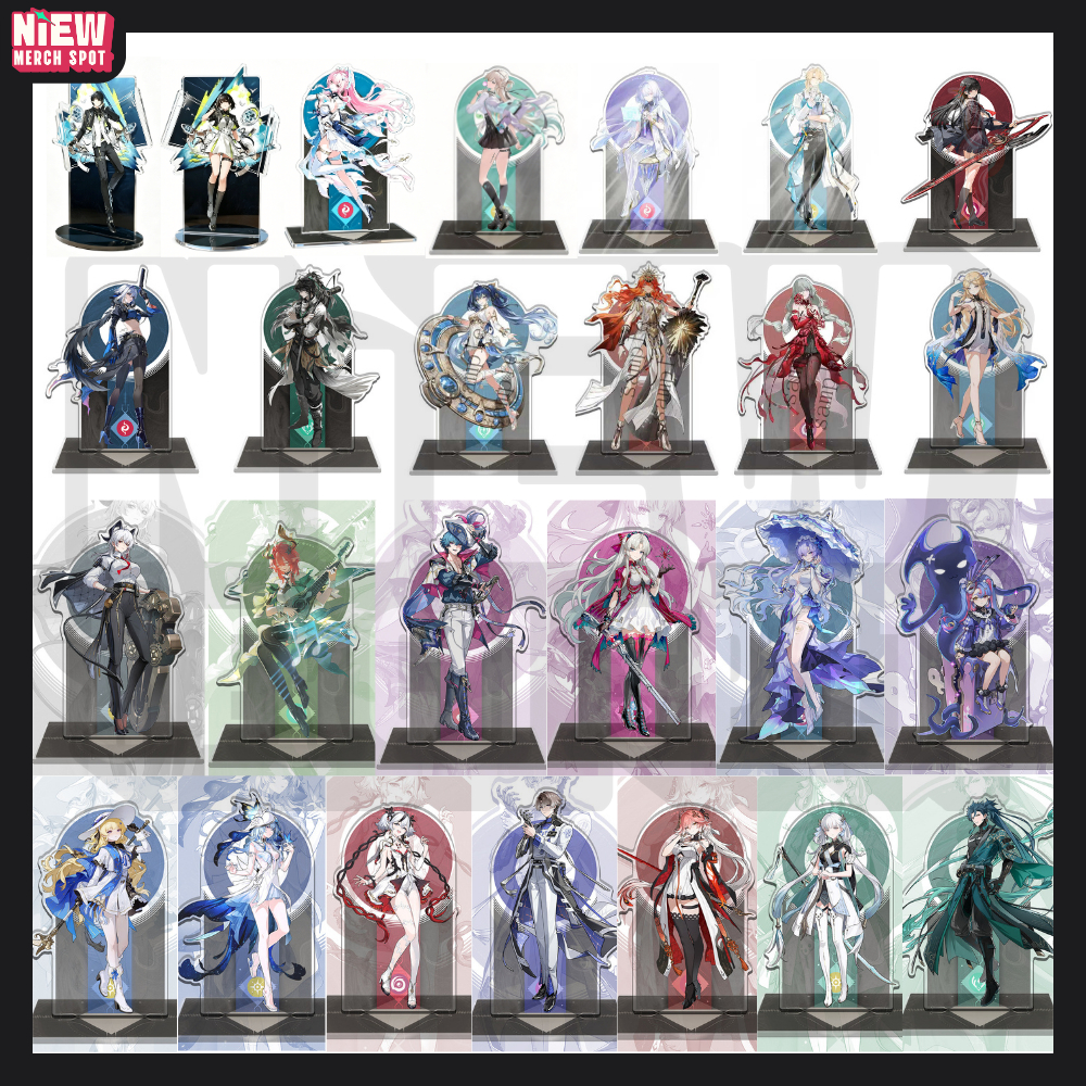 Wuthering Waves Standee WuWa Standee Aemath Chisa Zani Cantarella Shoureeper Brant Carlotta Changli 