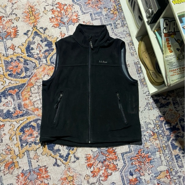 เสื้อแจ็คเก็ตเสื้อกั๊กผ้าฟลีซ LL Bean