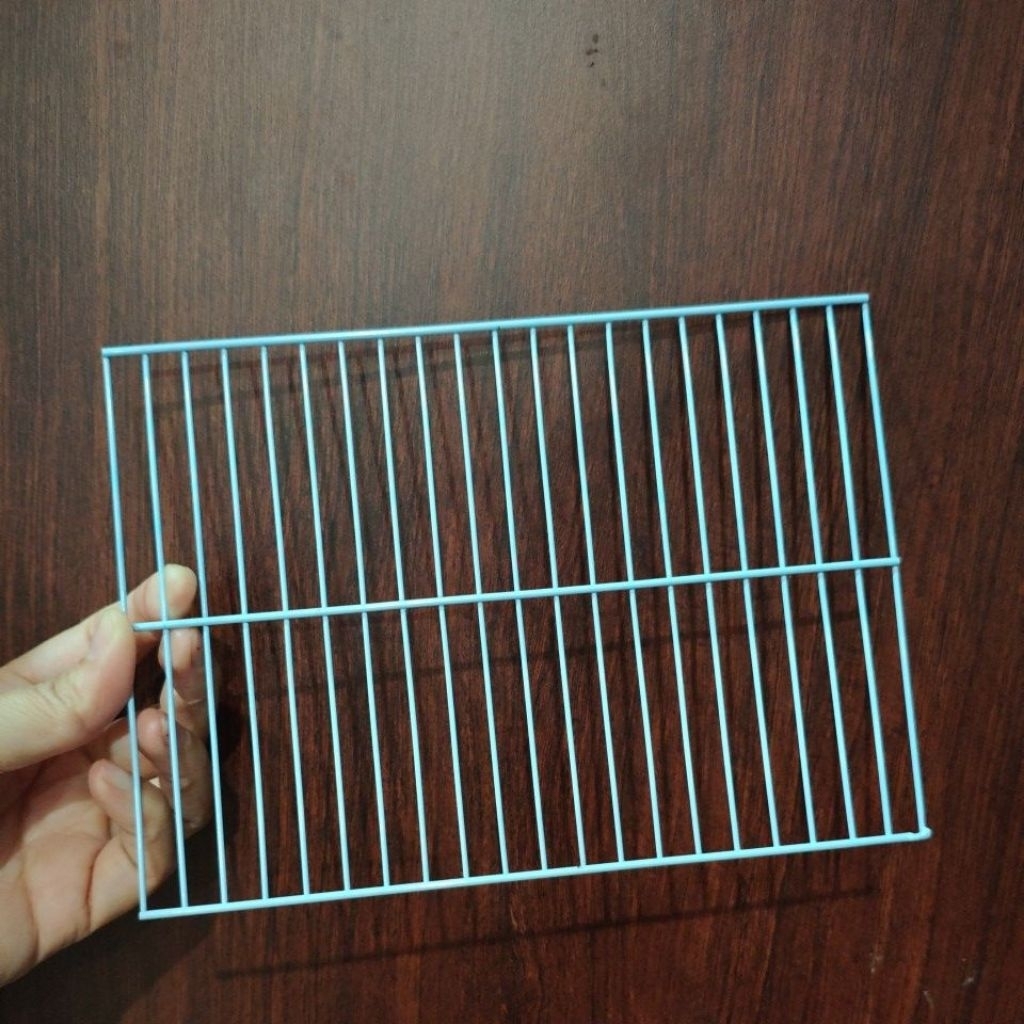 19.5 ซม. X 14 ซม. เหล็กสีขาว GRID STURDY IRON สําหรับ ANIMAL CAGES