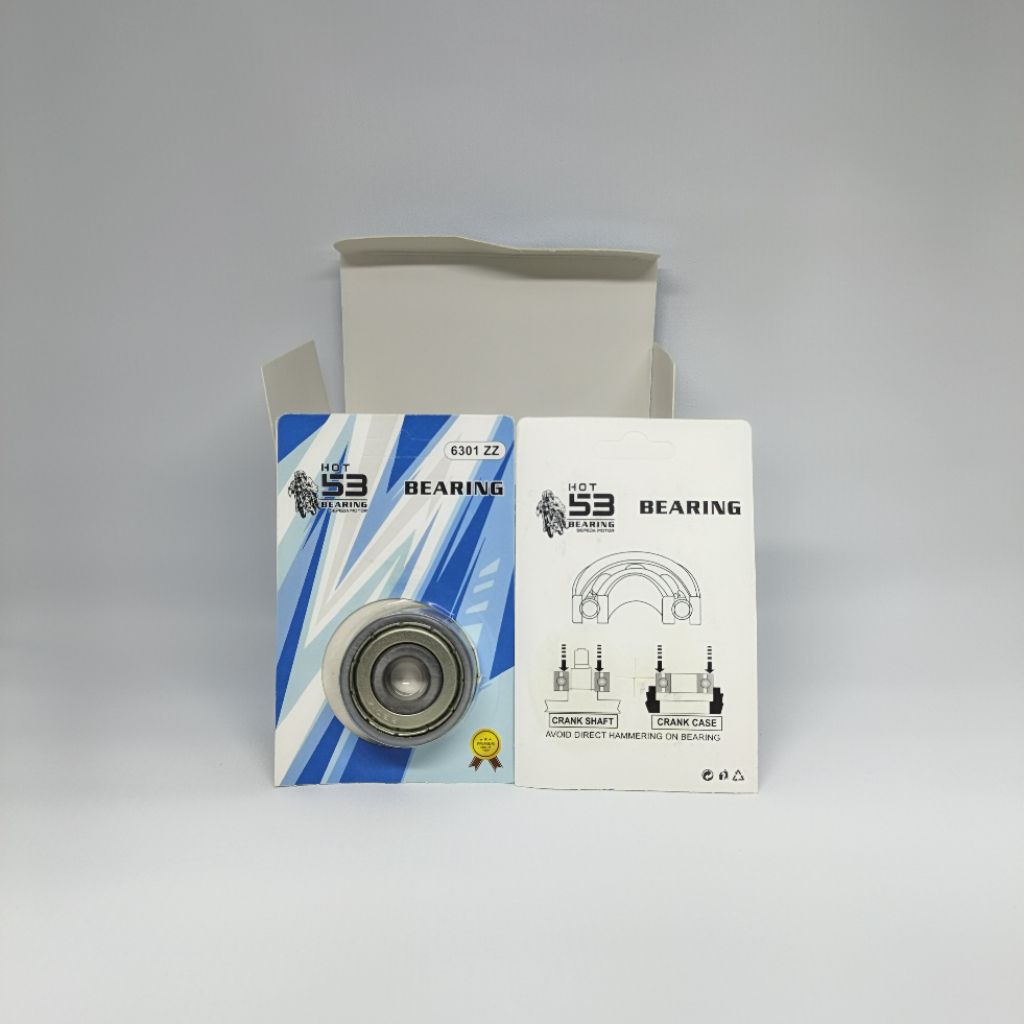 (PRICE 10 ชิ้น) BEARING 6301 ZZ HOT 53 - BEARING KLAHAR LAKER 6301 ZZ HOT 53