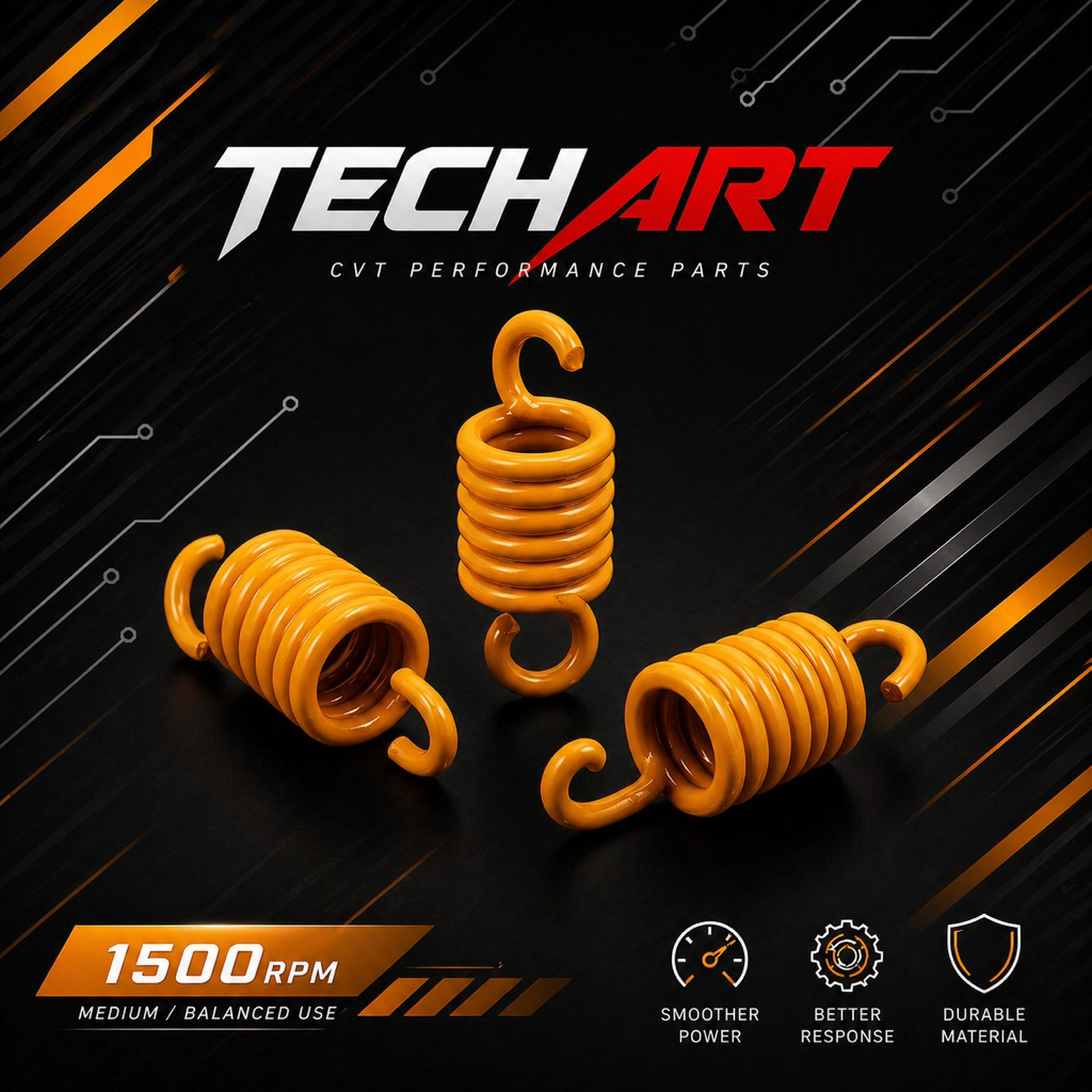 Techart Per Centri / คลัทช์คู่ 1000, 1500, 2000 RPM All Vario Beat Aerox Nmax PCX มอเตอร์ไซค์