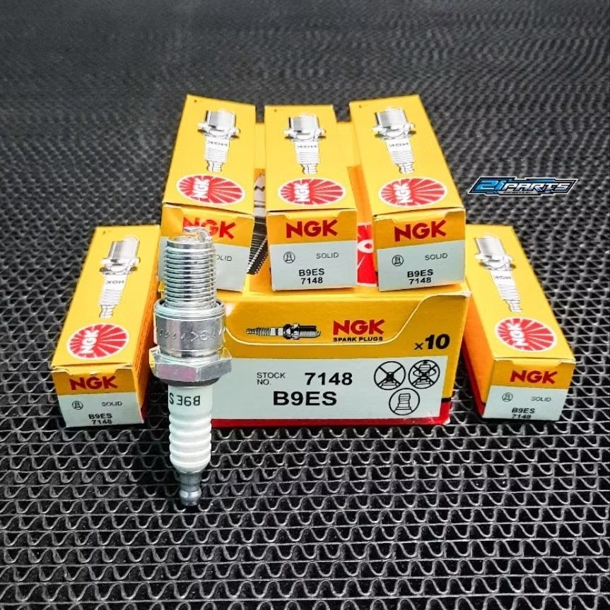 NGK B9ES ORIGINAL SPARK PLUG NGK NINJA 150 R SS RR 2-STROOKE RGR RXZ SATRIA 2T