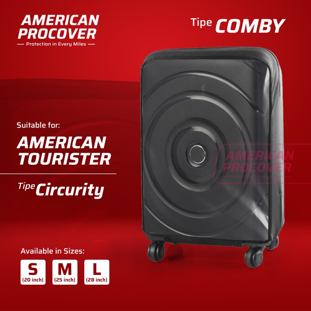 American Procover Combine ผ้าคลุมกระเป๋าเดินทางสําหรับ American Tourister Circity - ขนาดห้องโดยสาร -