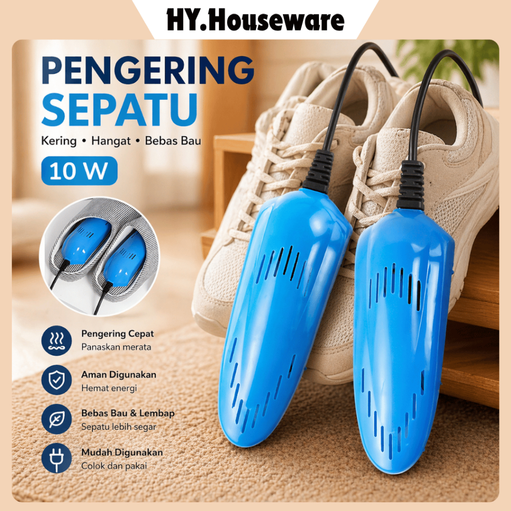เครื่องเป่ารองเท้าไฟฟ้ากําจัดกลิ่น 10W EU Plug - NS-500