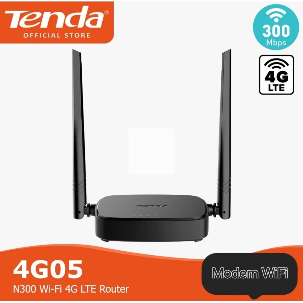 โมเด็มเราเตอร์ WiFi Tenda 4G05 สําหรับผู้ประกอบการทั้งหมด