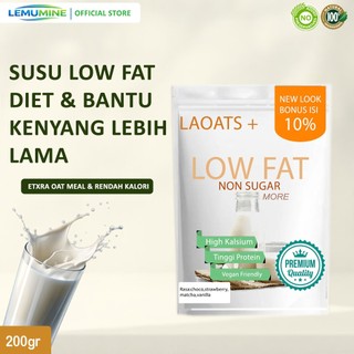 Laoats Susu Low Fat Untuk Diet 200gr