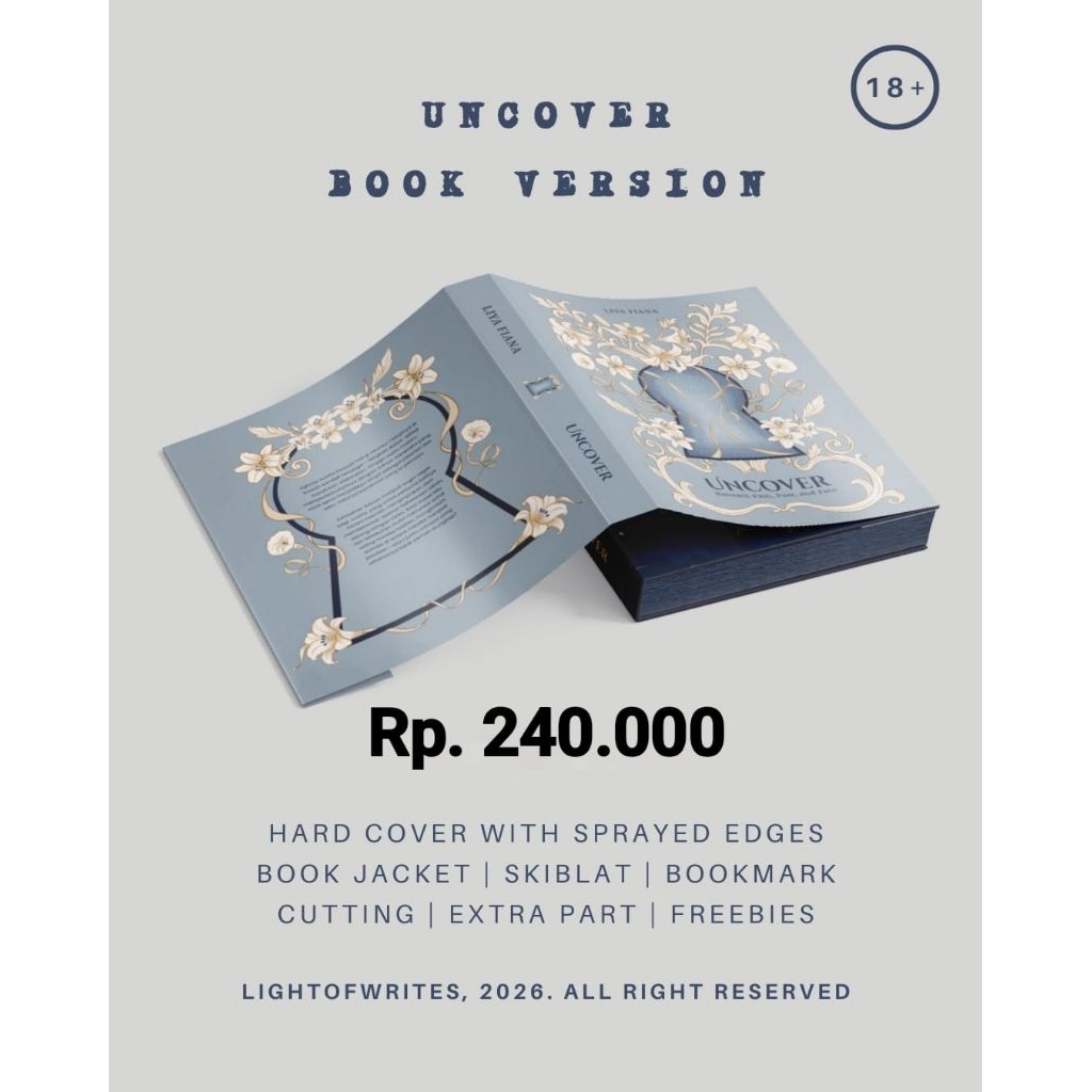 PREORDER Uncover Novel โดย Liya Fiana / Lightofwrites