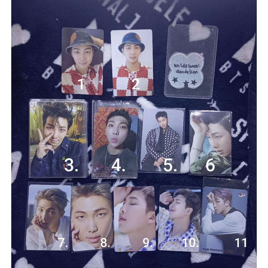 [อย่างเป็นทางการ] BTS RM Kim Nam Joon Photocard
