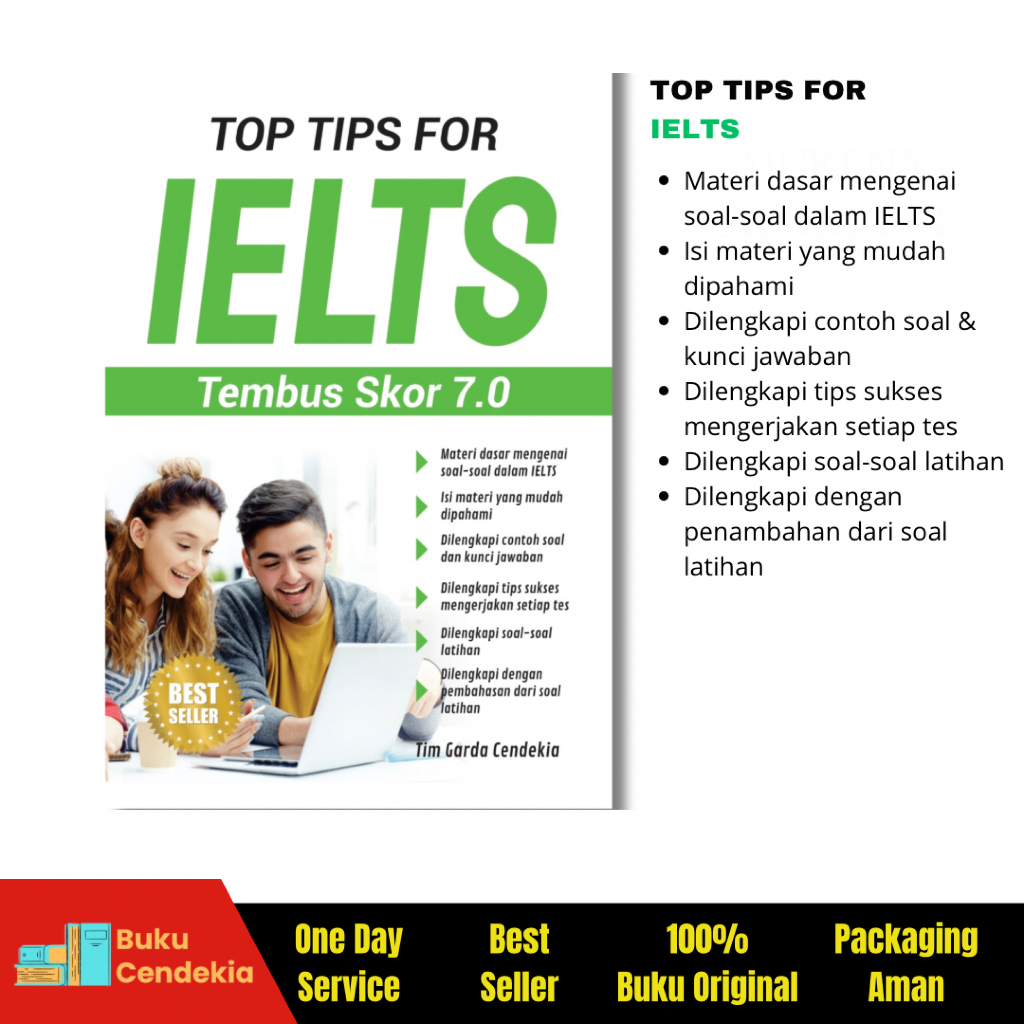 Garda Cendekia - เคล็ดลับยอดนิยมสําหรับ IELTS ผ่าน Score 7.0 - ต้นฉบับ