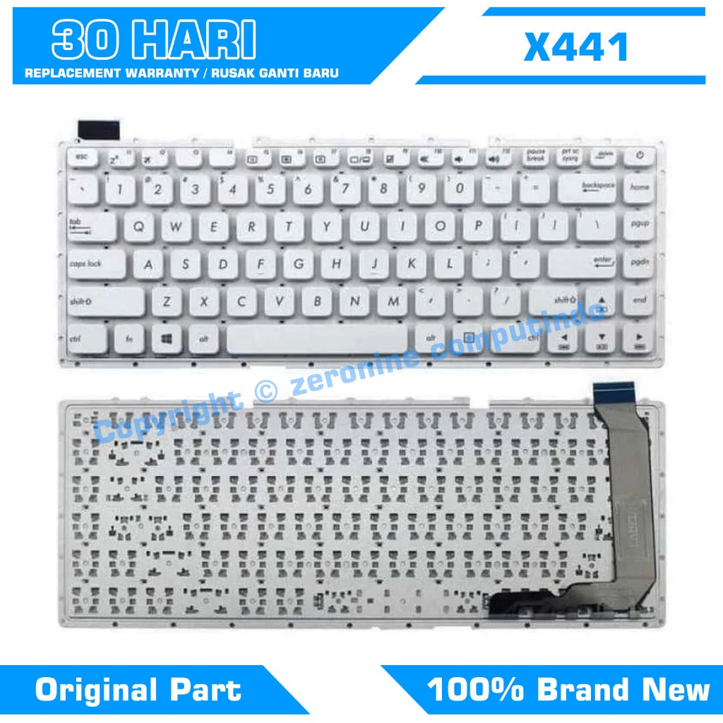 แป้นพิมพ์ Asus X441N X441NA X441NC X441SA X441SC X441U X441S