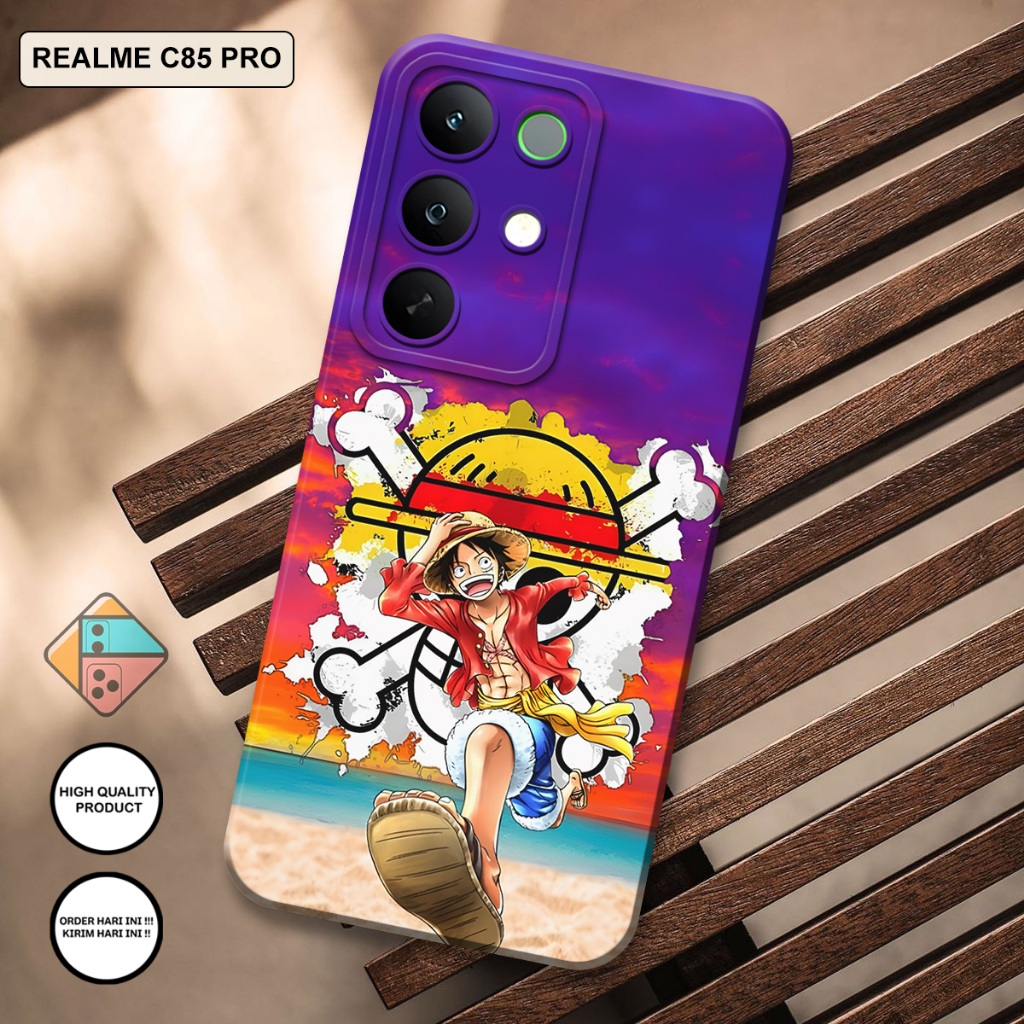 Softcase Realme C85 / C85 Pro เคสซิลิโคน Realme C85 / C85 Pro พิมพ์ล่าสุด Motif เคสแบบยืดหยุ่น