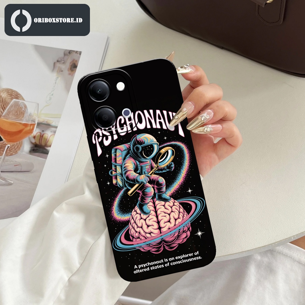 HP เคส VIVO Y11D ล่าสุด - Astronaut Motif - เคสโทรศัพท์ - Vivo Y11d Softcase - เคสโทรศัพท์ VIVO Y11D