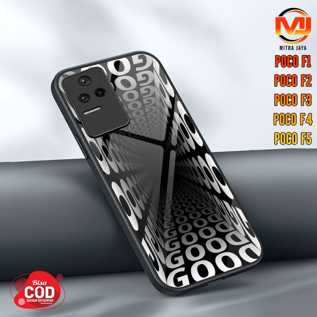 ล่าสุด POCO F1 / F2 Pro / F3 / F4 / F5 / F6 / F7 Case - แฟชั่นบทคัดย่อ Case Hp Case Softcase Hardcas