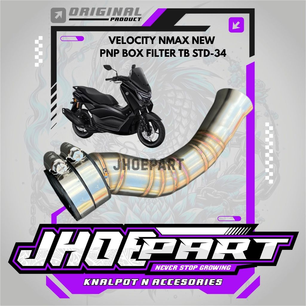 Velocity stack Pipe Air Intake Trothle Body สําหรับ N MAX ใหม่ PNP BOX FILTER