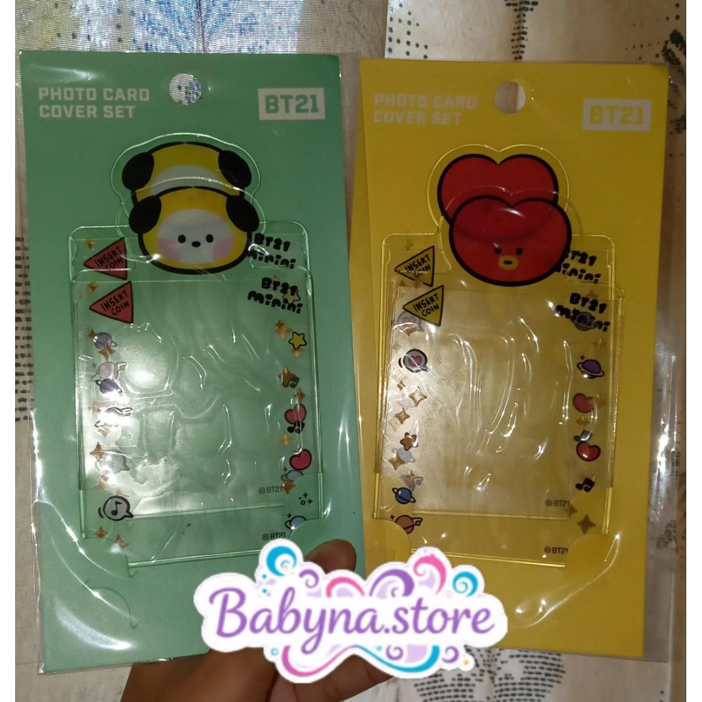 [SHARING] PHOTOCARD COVER BT21 OFFICIAL