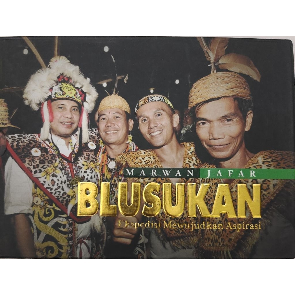 หนังสือ MARWAN JAFAR BLUSUKAN ที่ใช้แล้วต้นฉบับ