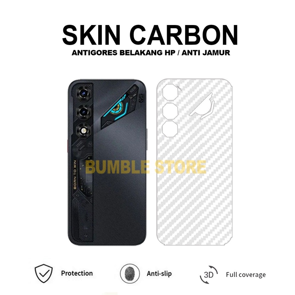 Bumble - Back Anti-Scratch / Anti-Scratch Skin Carbon Zte Nubia Neo 5 5G Zte Nubia Neo 3 5G Zte Nubia Neo 3 GT 5G Zte Nubia Neo 5G