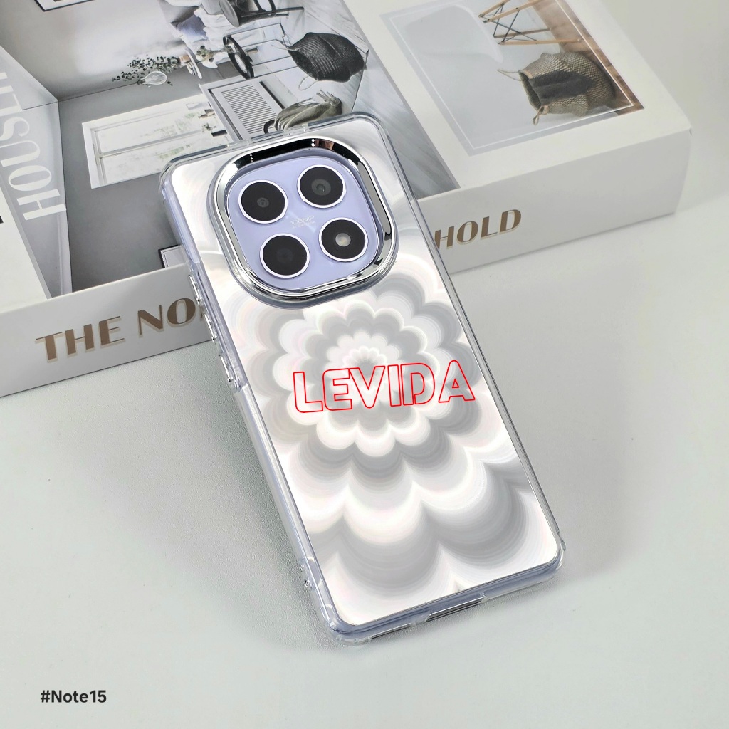Softcase ดอกไม้ 3D ภาพลวงตากรณี Redmi หมายเหตุ 15 4G Redmi หมายเหตุ 15 5G Redmi หมายเหตุ 15 Pro 5G R