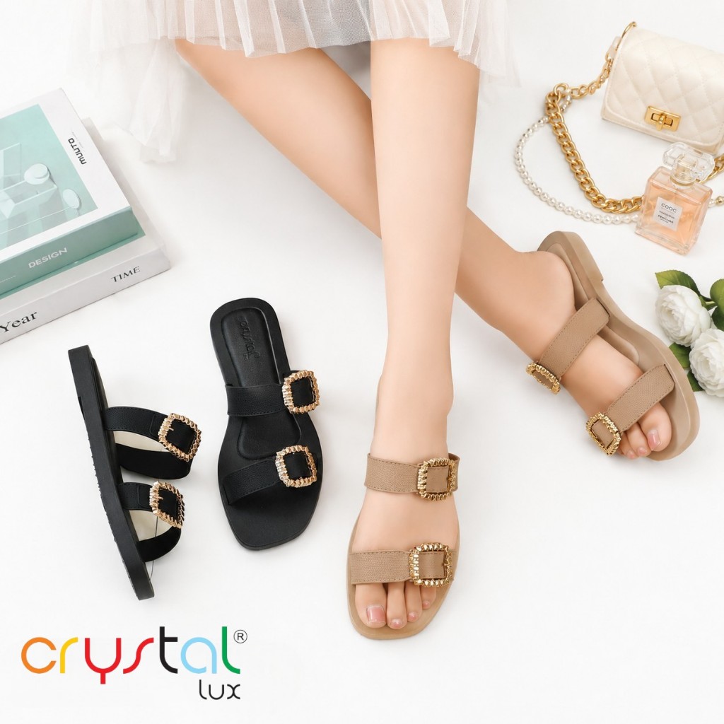 รองเท้าแตะ 2-Strap ผู้หญิง CL1115-2K