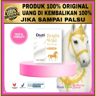 Duzi Skin - Sabun Susu Kuda Brightening Soap, Kulit Cerah, Lembut & Glowing 1 Pcs Berat50 gr