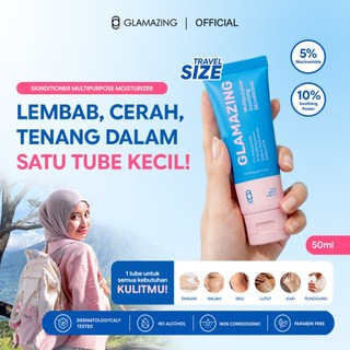 GLAMAZING Moisturizer Multipurpose Soothing Skinditioner 50 ml – 5% Niacinimide Pelembab multifungsi mencerahkan & Glowing