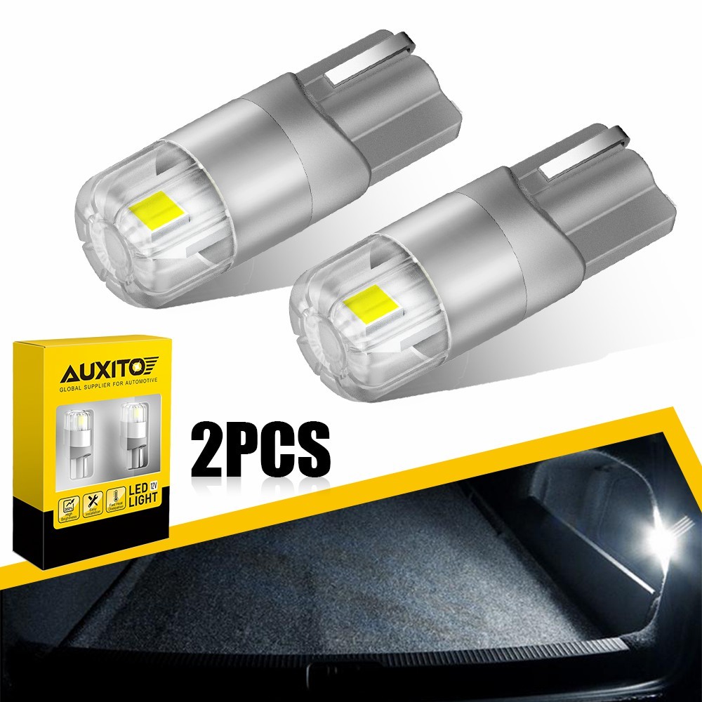 2 ชิ้น T10 194 W5W 6000K สีขาว Super Bright Plug And Play City Lights