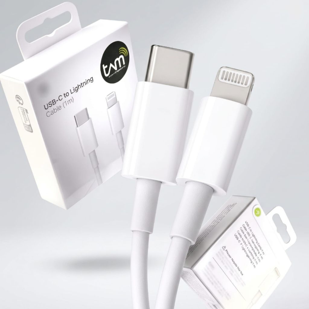 สายชาร์จเร็ว Lightning - สาย USB-C To Lightning 1 เมตร พร้อมการรับประกัน