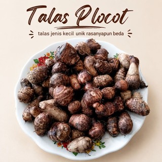 Talas Plocot 1kg - Talas Kecil/Mini - Ubi Sehat Rendah Kolestrol,Gula - Camilan Sehat Tradisional - Tahan Lama