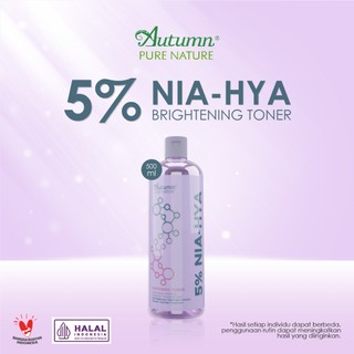 Autumn 5% NIA–HYA Whitening Toner (AWNT 500ML)