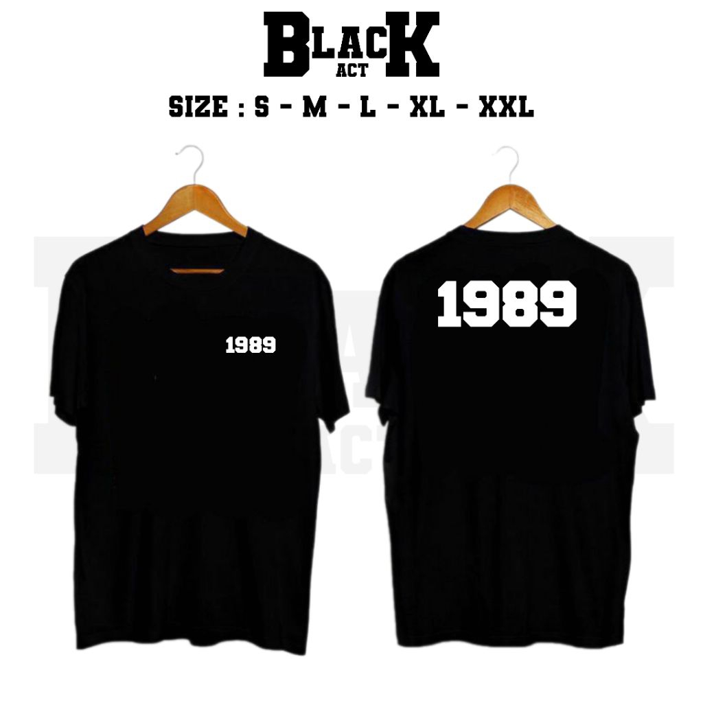 เสื้อยืด 1989 SIMPLE BIRTH YEAR
