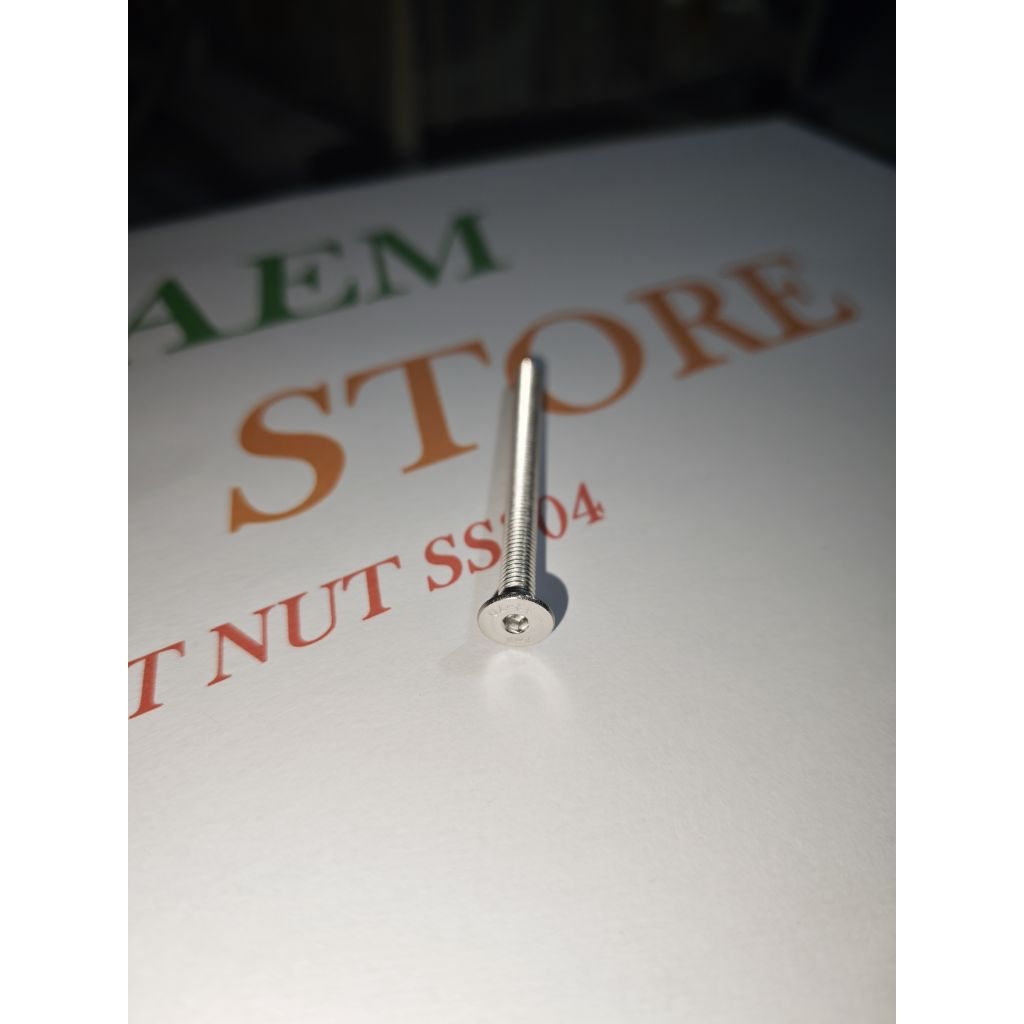 Verseng L M5 x 70 (7ซม.) สแตนเลส 304 THE A2-70