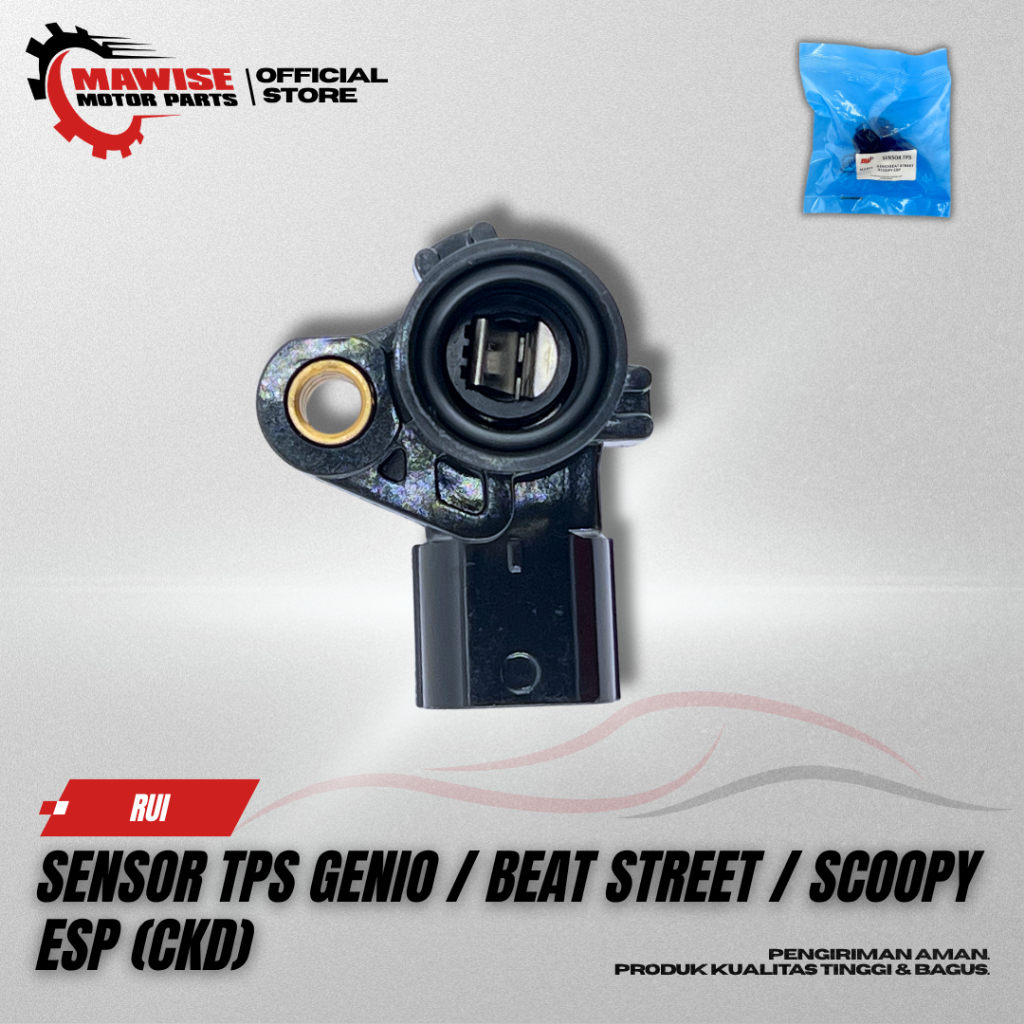 TPS SENSOR GENIO / BEAT STREET / SCOOPY ESP CKD - TPS SENSOR THROTTLE BODY HONDA GENIO KOJ