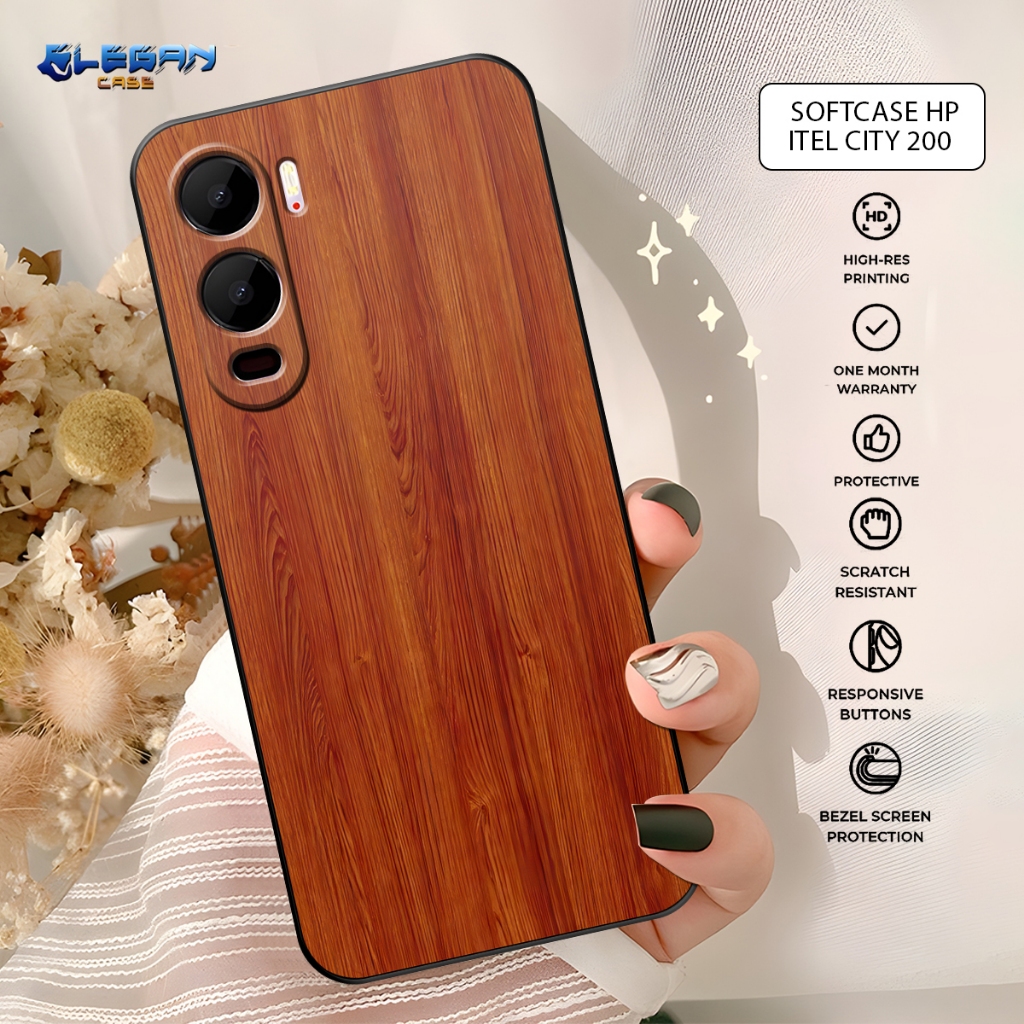 เคส HP ITEL CITY 200 \ CITY 100 2026 โทรศัพท์ Mica โทรศัพท์อุปกรณ์เสริมโทรศัพท์ป้องกันสบายถือราคาคุณ