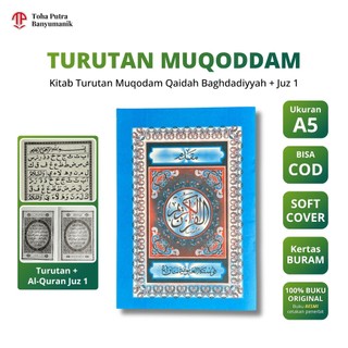 HARGA SPESIAL buku / kitab TURUTAN + JUZ awal satu 1 _ qoidah bagdadiyah Belahar Ngaji Iqro