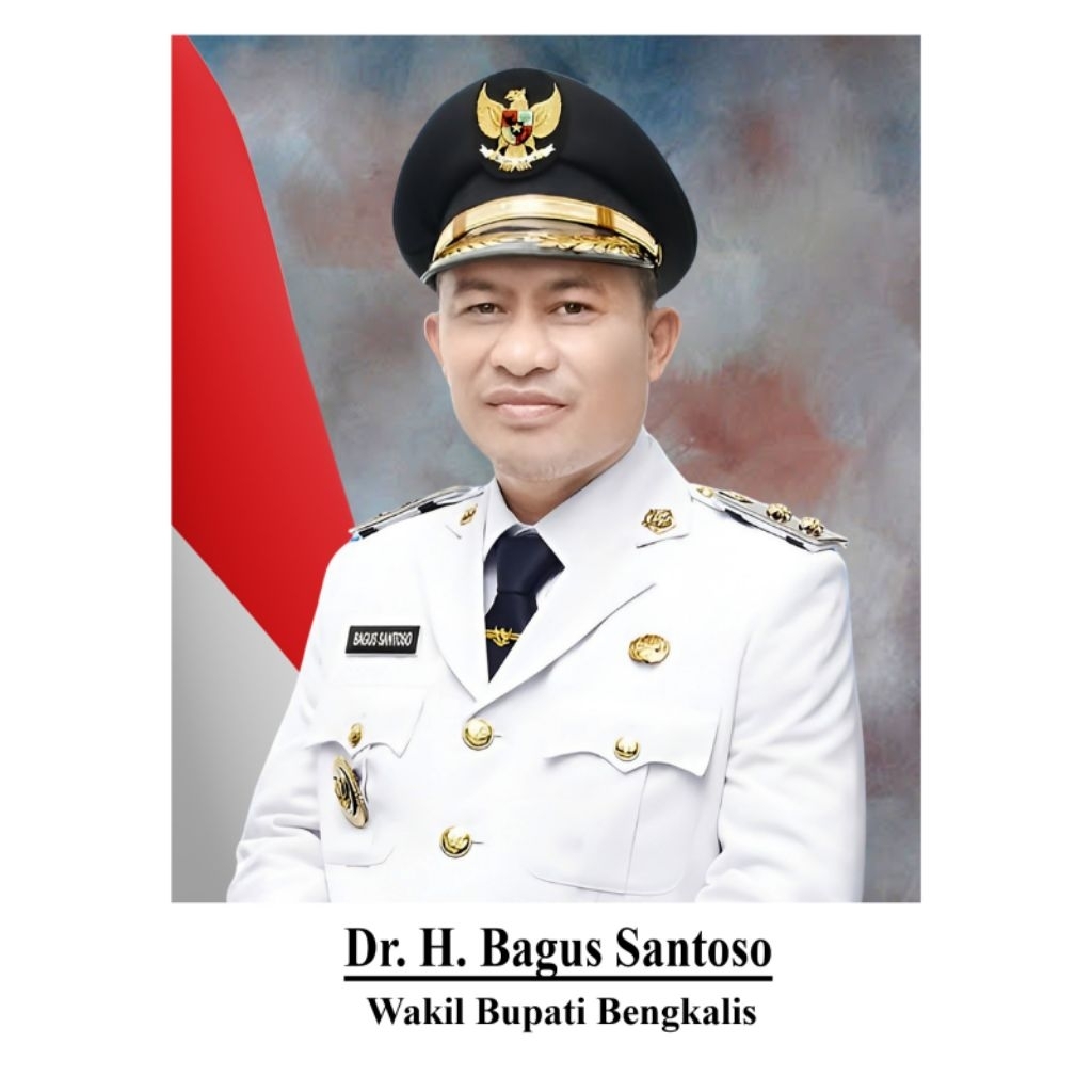 โปสเตอร์พิมพ์ของ Regent และ Vice Regent of Bengkulu และ Vice Regent โปสเตอร์