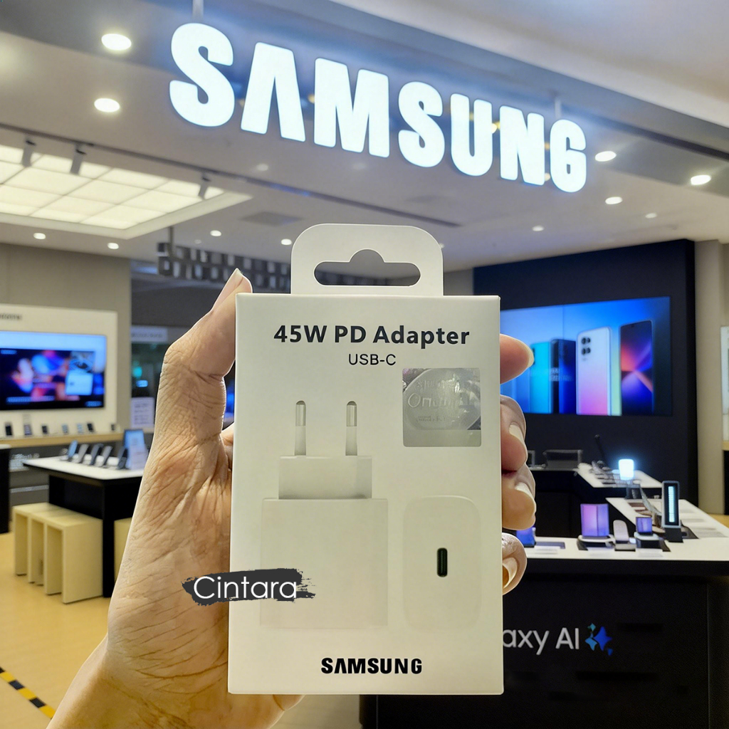 Samsung Charger 25W/45W Type C to C Adapter สายชาร์จเร็วของแท้ 100%