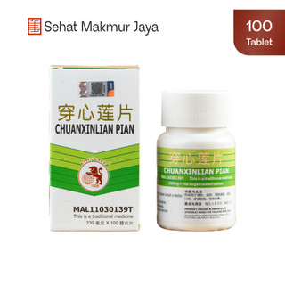 Chuan Xin Lian Original Obat Panas Dalam Isi 100 Tablet - Chuan Xin Lian Pian