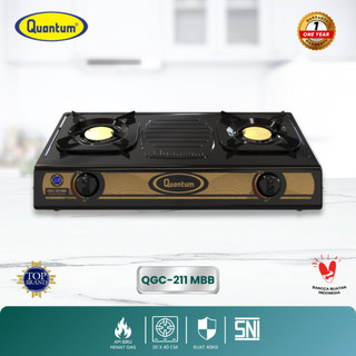 Kompor Gas Quantum 2 Tungku - QGC 211 MB