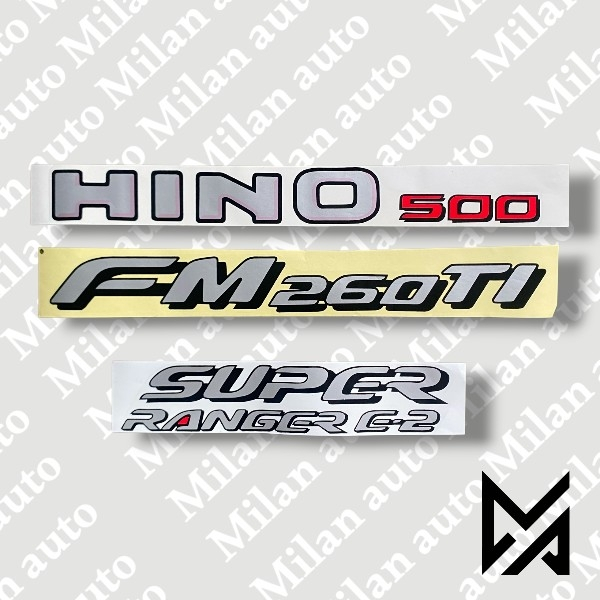 Hino 500 Fm260TI สติ๊กเกอร์ Super Ranger / สติ๊กเกอร์ Hino fm 260 ti / Hino 500 fm 260 ti