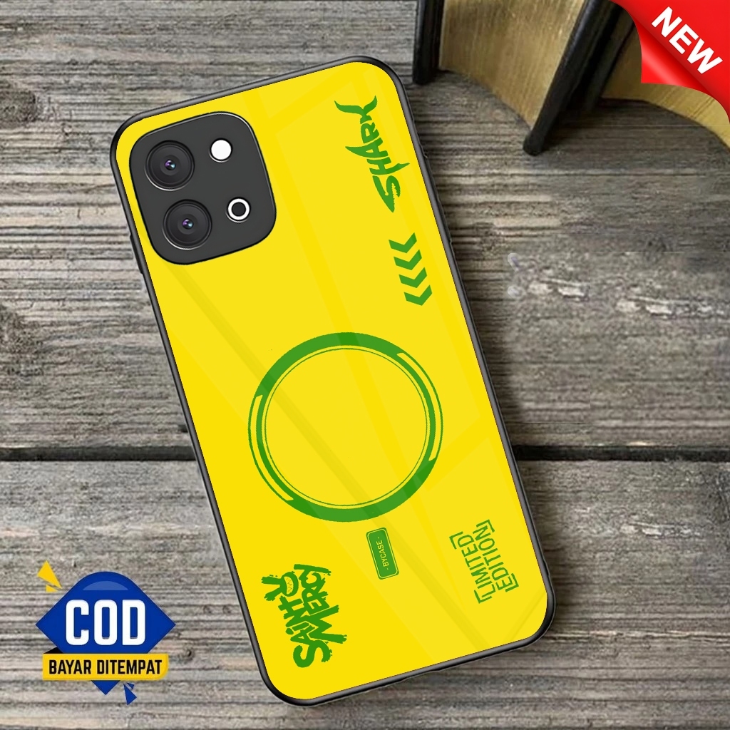 (KF-230) Softcase Glass Kaca สําหรับ VIVO Y28 Y18 Y03 Y03T Y17S Y16 Y19 Y27 4G Y27 5G Y36 4G Y36 5G 