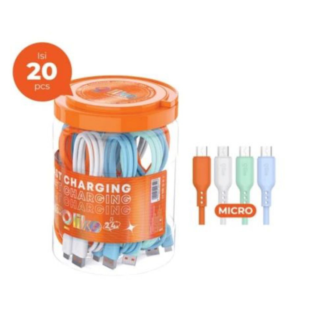 OLIKE DATA CABLE D306M MICRO | D306C TYPE C | ไฟพื้นหลัง D306L