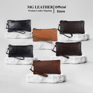 Felix Pouch HP Hand bag Dompet HP Kulit Asli 100% Premium Pouch Pria Wanita Pouch Simpel Multifungsi Hanging bag
