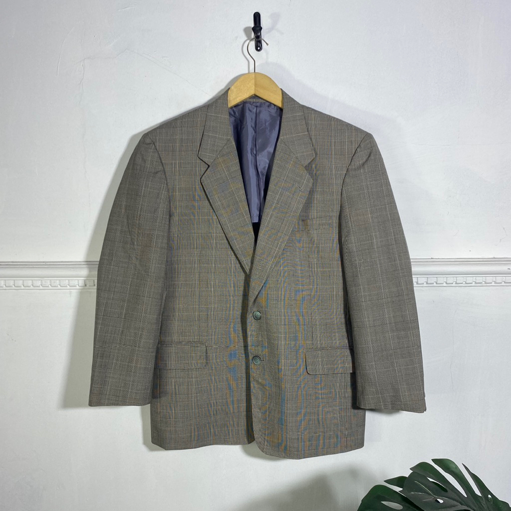 LOLDANTHONY TARTAN BLAZER JACKET (P77 L58)