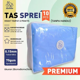 10 Pcs Tas Sprei Double Tanpa Handle | Tas Sprei Resleting