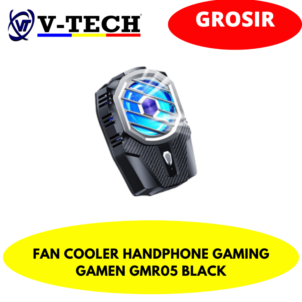 GMR05 BLACK GAMING MOBILE PHONE FAN COOLER