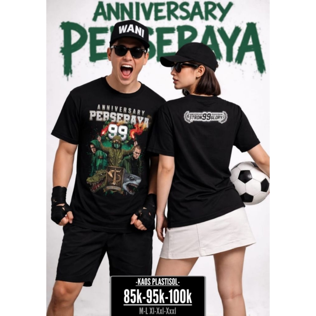 PERSEBAYA ANNIVERSARY T-SHIRT 99th 2026 (พรีเมี่ยม)