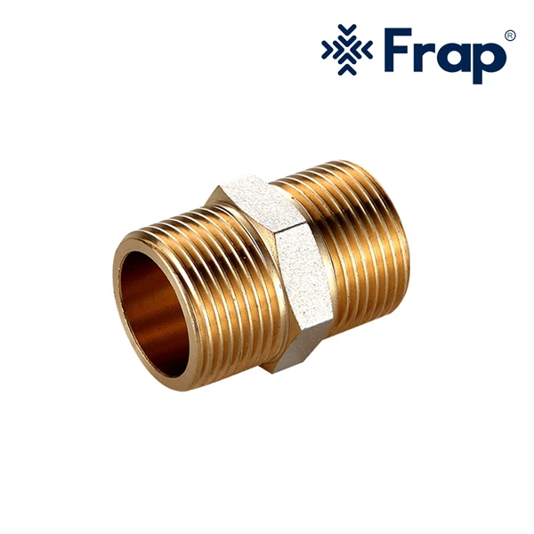 ยางทองเหลืองคู่ 3/4 Quarter x 3/4 Quarter ชายทองเหลือง FRAP IFr.221.0505 การเชื่อมต่อด้ายท่อน้ํา