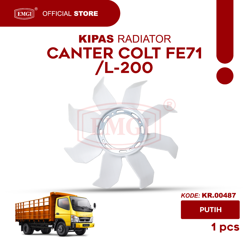 EMGI - พัดลมหม้อน้ํา Canter Colt FE71 / L-200 - KR.00487
