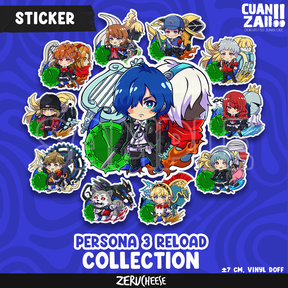 สติ๊กเกอร์เต็มตัว Persona 3 - PERSONA 3 RELOAD