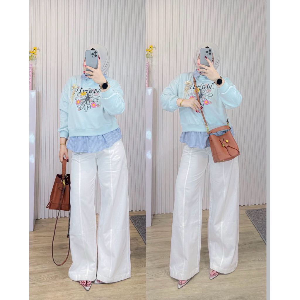 เสื้อยืด MARDI EMBROIDERED (5730)